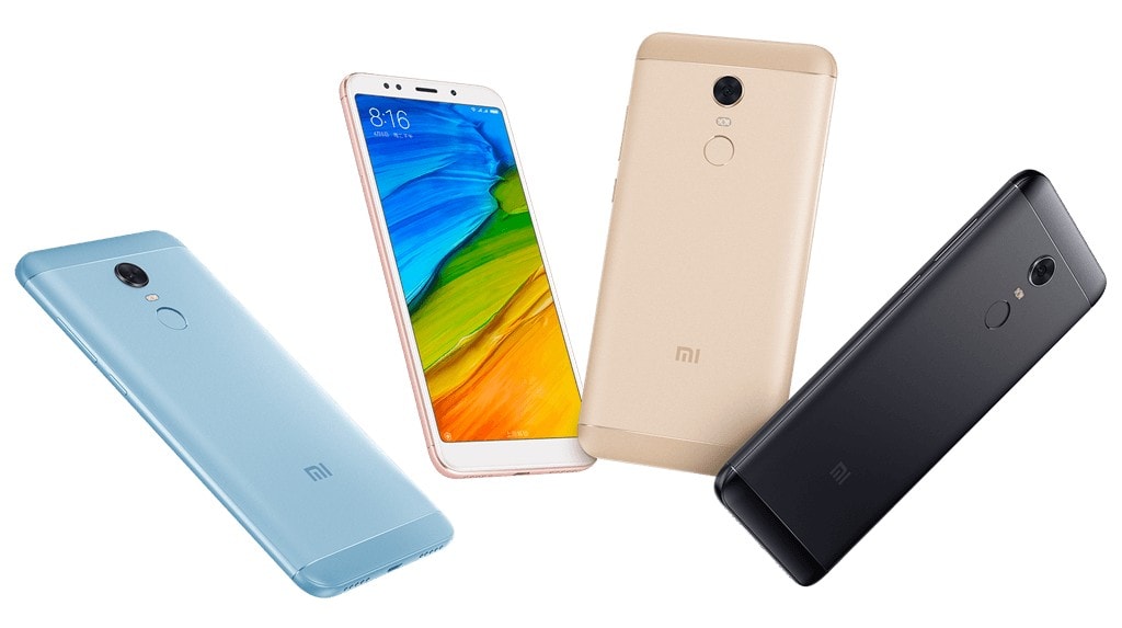 Xiaomi Redmi 5 farebné varianty so SK LTE