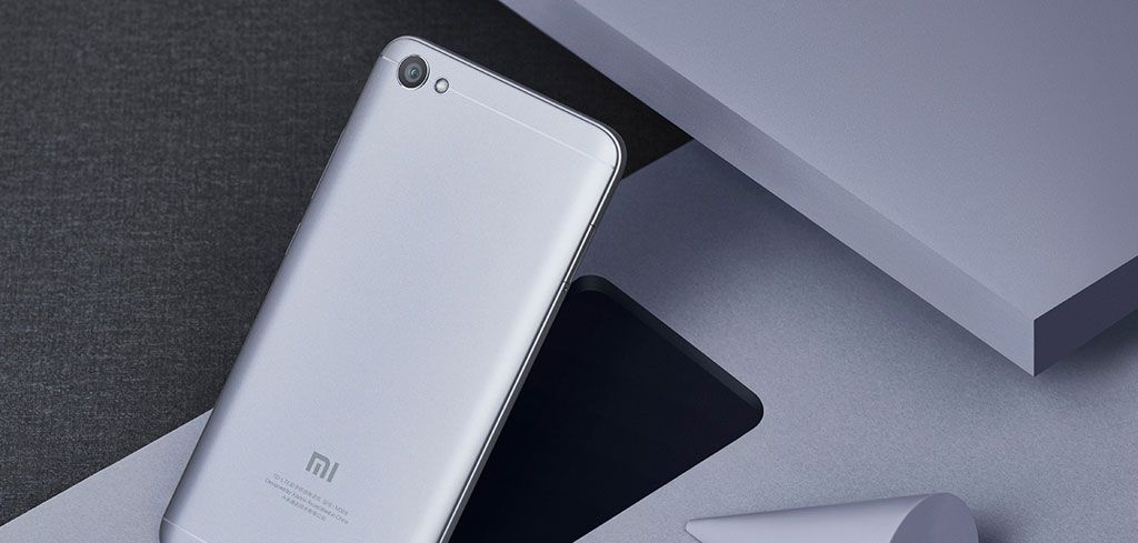 Xiaomi Redmi Note 5A šedý zadná strana