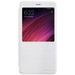 Elegantné kožené púzdro pre Xiaomi Redmi Note 4 Global White