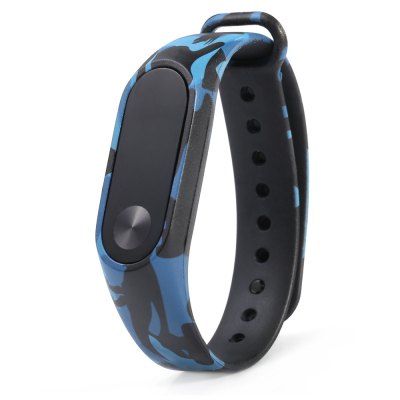 Remienok pre Mi Band 2 Maskáčovo modrý