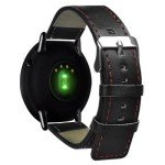 Kožený remienok pre Xiaomi Huami Amazfit Black