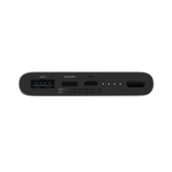 Xiaomi Power Bank 3 10000 mAh 18W - Strieborná – Obrázok 3