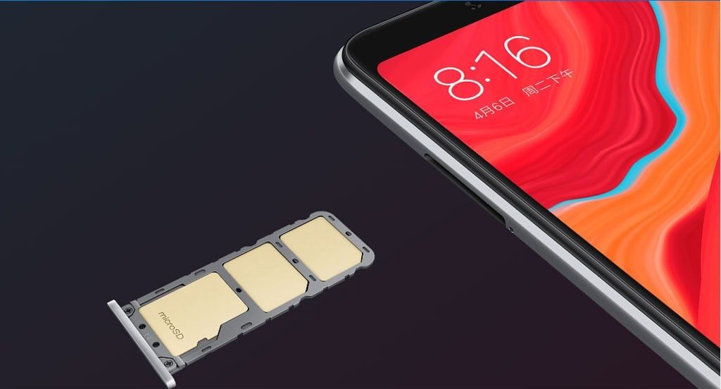 Xiaomi Redmi S2 dual sim a microSD karta