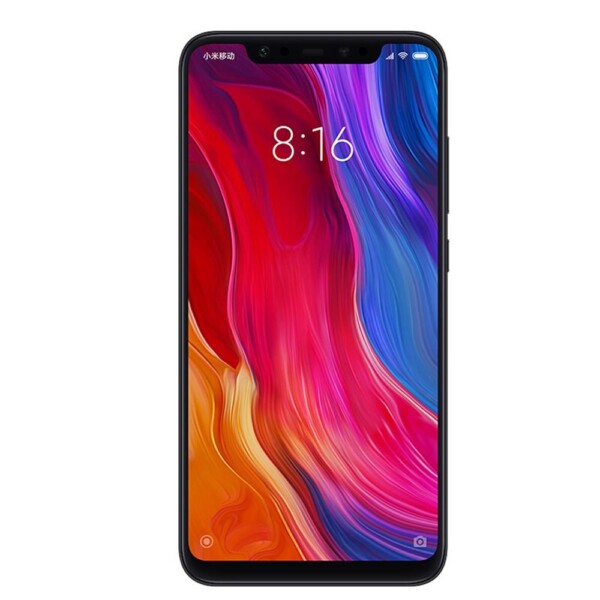 Xiaomi Mi 8 6GB 64GB čierny predná strana