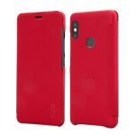 Kožené puzdro pre Xiaomi Redmi Note 5 Červené