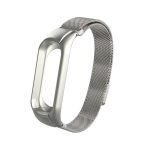 Luxusný kovový remienok pre Xiaomi Mi Band 3 Strieborný
