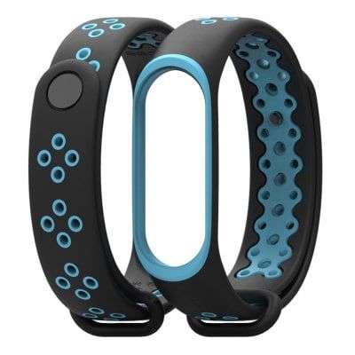Remienok pre Xiaomi Mi Band 3 Modročierny