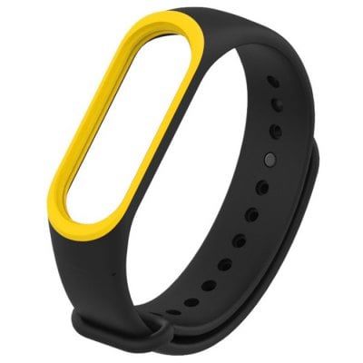 Remienok pre Xiaomi Mi Band 3 Čiernožltý