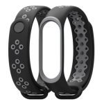 Remienok pre Xiaomi Mi Band 4 a 3 Sivočierny