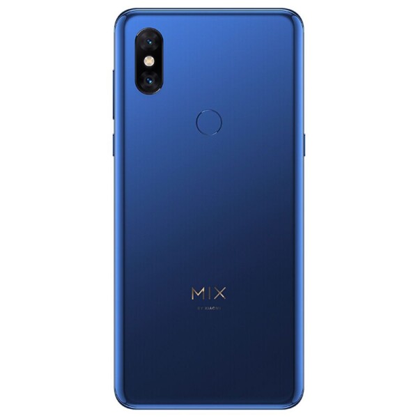 Xiaomi Mi Mix 3 zadna strana modrý