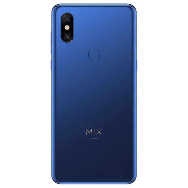 Xiaomi Mi Mix 3 zadna strana modrý