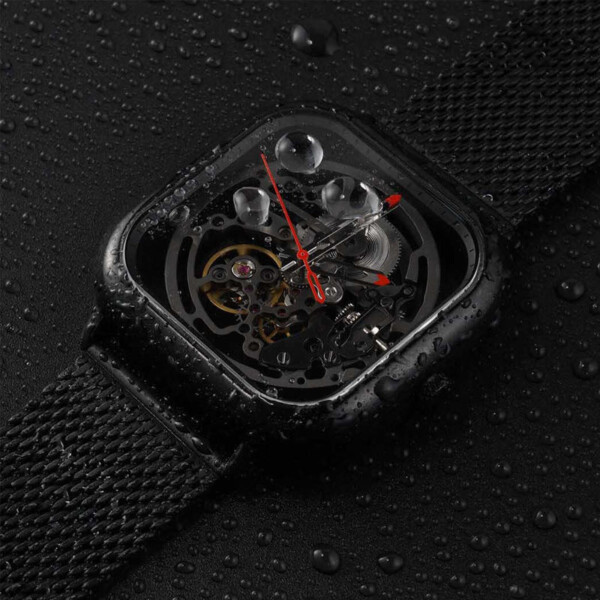 xiaomi hodinky ciga mechanické čierne
