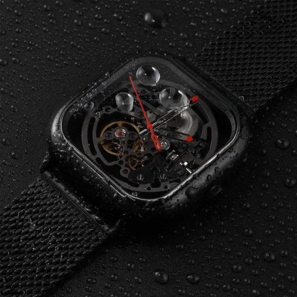 xiaomi hodinky ciga mechanické čierne
