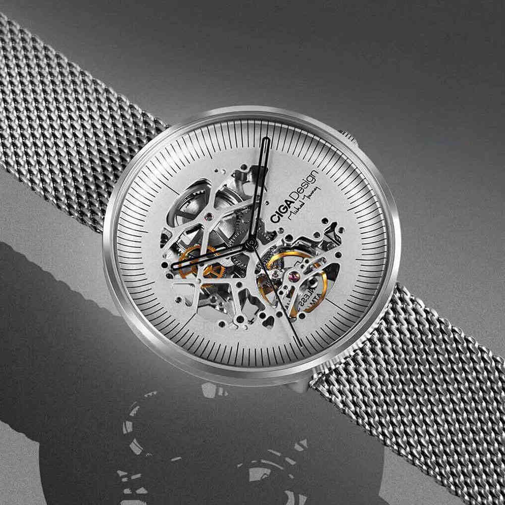 Xiaomi Ciga Watch Skeleton Silver Moon