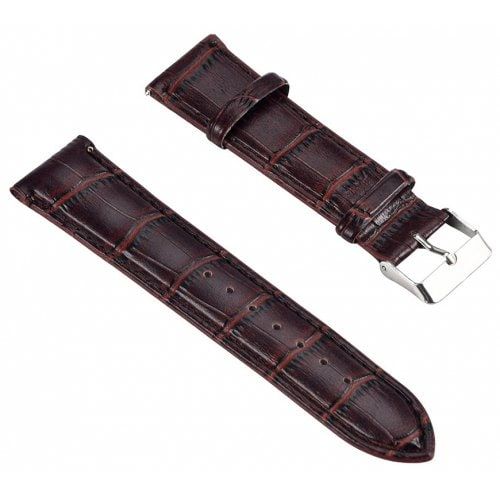 Kožený remienok pre Xiaomi Amazfit Stratos 2 Hnedý