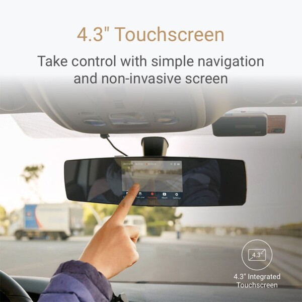 zrkadlová dotyková kamera Xiaomi do auta