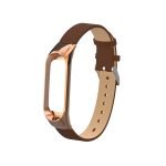 Kožený remienok pre Xiaomi Mi Band 3 Brown
