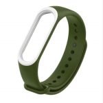 Remienok pre Xiaomi Mi Band 4 a 3 ZelenoBiely