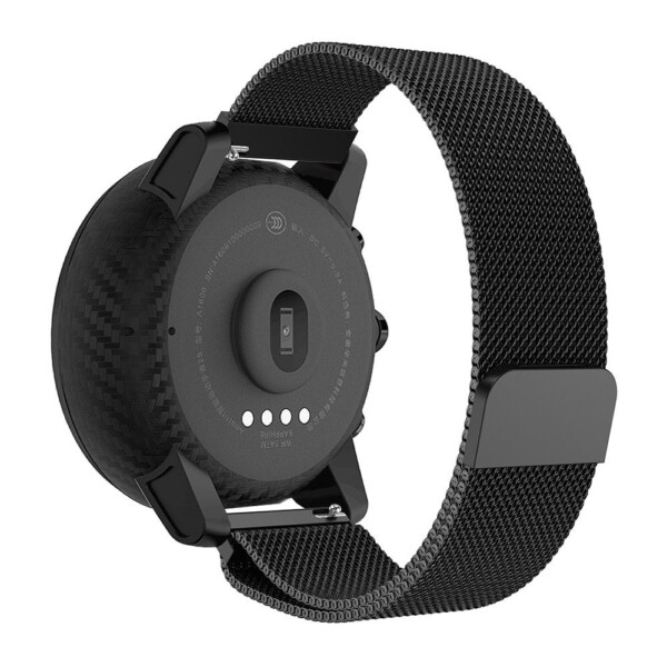 Luxusný oceľový remienok pre Xiaomi Amazfit Pace, Stratos, GTR 47 mm Čierny – Obrázok 2