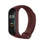 Originálny remienok pre Xiaomi Mi Band 4 a 3 Vínovo červený