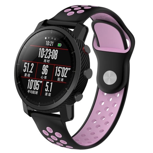 Xiaomi Amazfit remienok Čiernofialový – Obrázok 3