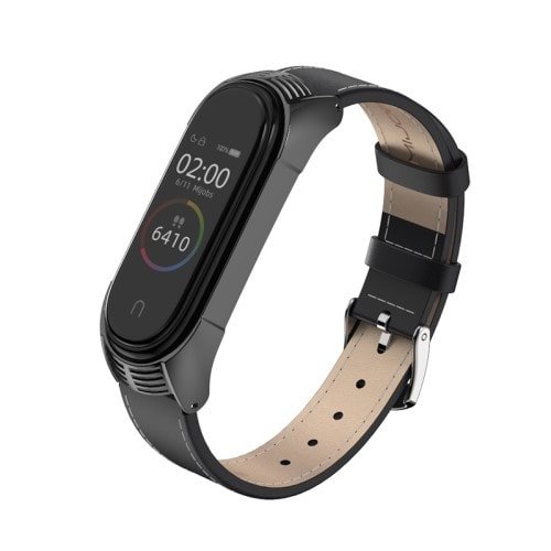 Kožený remienok pre Xiaomi Mi Band 4