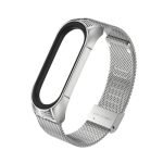 Luxusný kovový remienok pre Xiaomi Mi Band 4 Strieborný