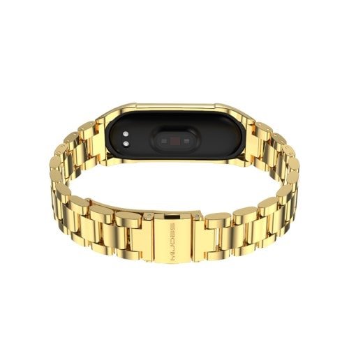 mi band 4 remienok kovový zlatý