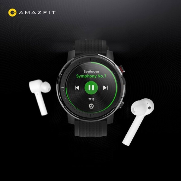 Amazfit Stratos 3 pripojenie bluetooth slúchadiel