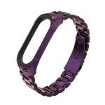 Elegantný kovový remienok pre Xiaomi Mi Band 4 Fialový