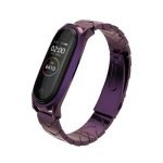 Štýlový kovový remienok pre Xiaomi Mi Band 4 Fialový