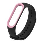Remienok pre Xiaomi Mi Band 4 a 3 ČiernoRužový