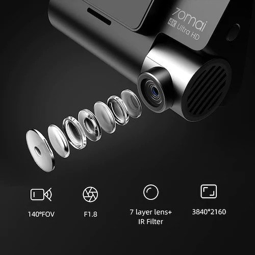 Xiaomi 70mai A800S 4K kamera do auta – Obrázok 2