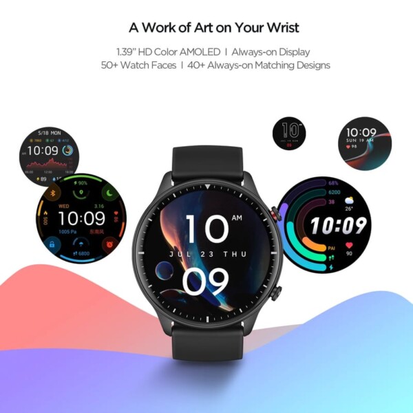 Amazfit GTR 2 Classic Obsidian Black – Obrázok 3
