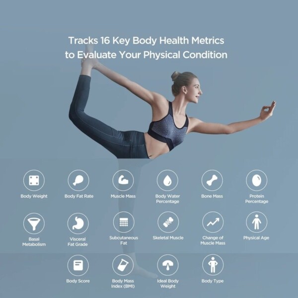 Inteligentná váha Xiaomi Amazfit - námornícka modrá – Obrázok 4