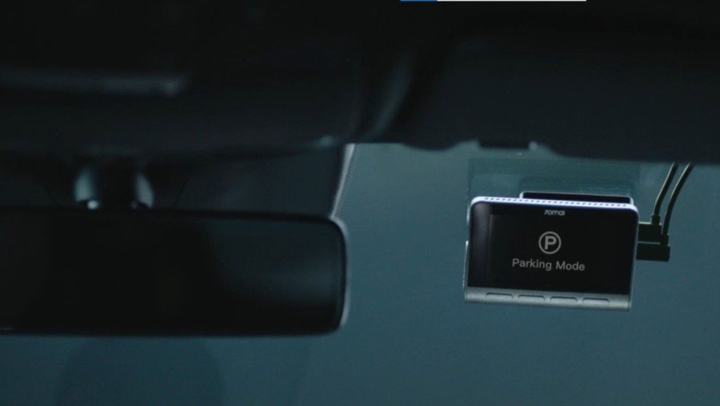 Xiaomi 70mai A800S 4K ponúka tiež parkovací bezpečnostný mód. 