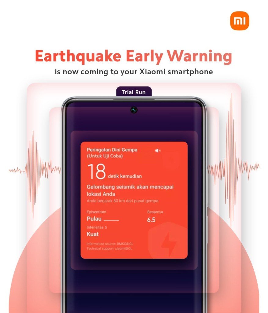 EEW upozorní na blížiace sa zemetrasenie.