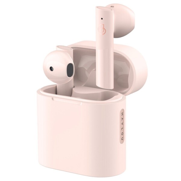 Earphones TWS Haylou Moripods (pink)