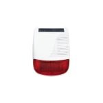 Wireless outdoor solar powered strobe light siren PE-520 PGST