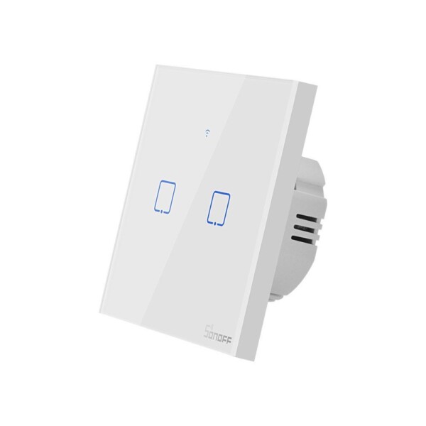 Smart Switch WiFi + RF 433 Sonoff T1 EU TX (2-channel) navod