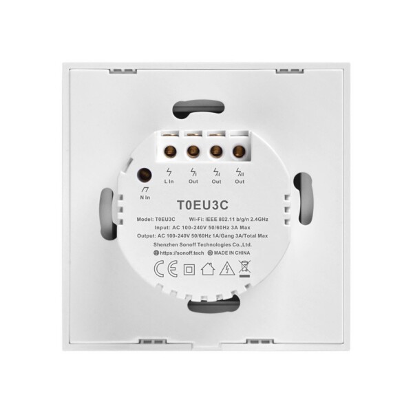 Smart Switch WiFi  Sonoff T0 EU TX (3-channels) sk