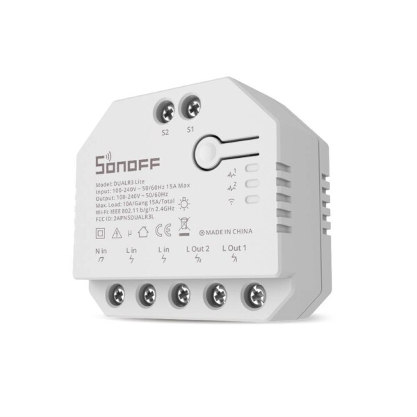 Smart switch WiFi Sonoff Dual R3 Lite cena