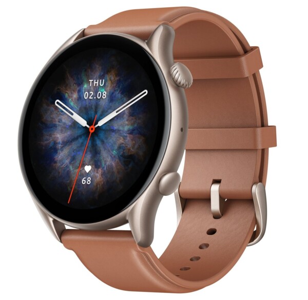 Smartwatch Amazfit GTR 3 Pro (Brown Leather)