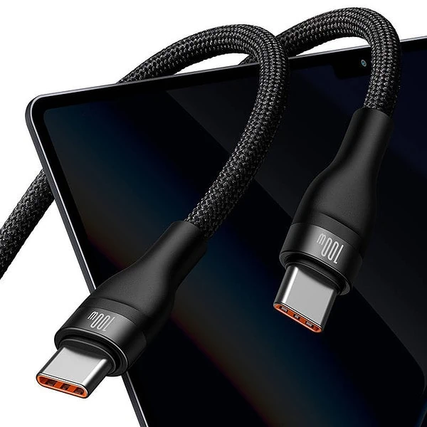 2in1 USB cable Baseus Flash Series USB-C do USB-C 100W
