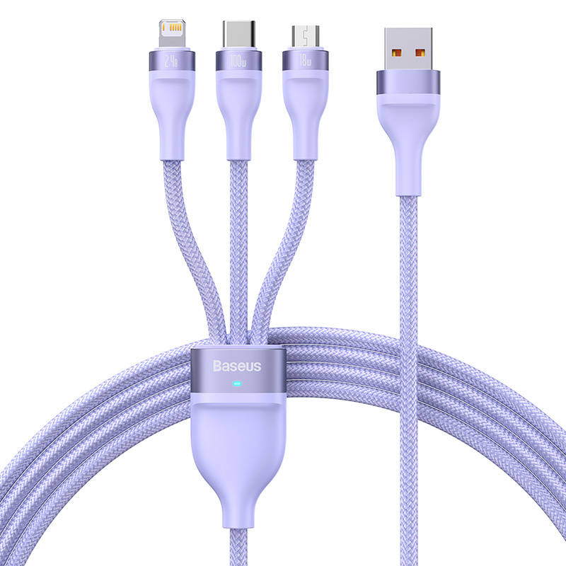 3in1 USB cable Baseus Flash Series