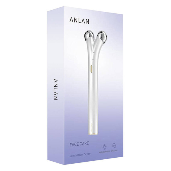 ANLAN 01-AAMY01-02A Facial beauty roller with hot and EMS micro current cena