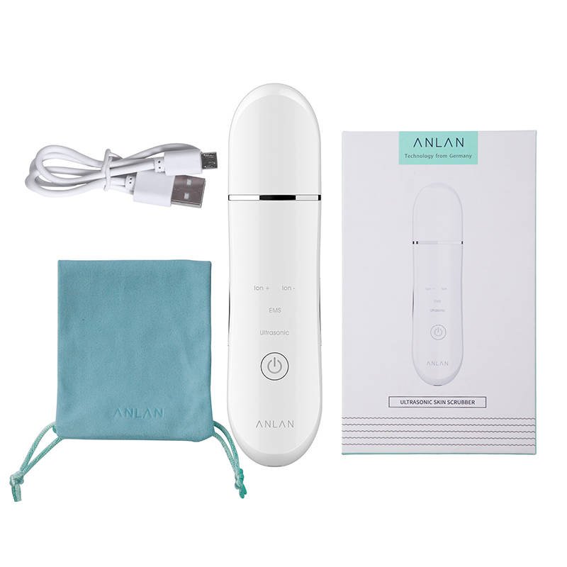 ANLAN Ultrasonic Skin Scrubber ALDRY03-02 (white) distributor