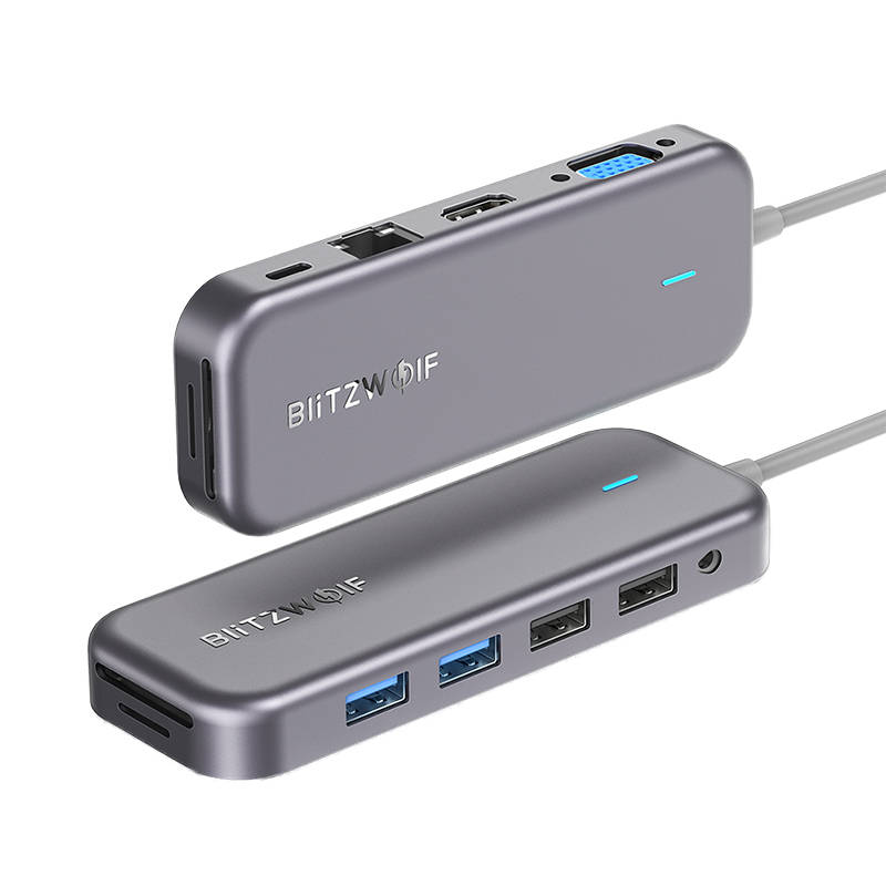 Adapter 11in1 Blitzwolf BW-TH8 Hub USB-C