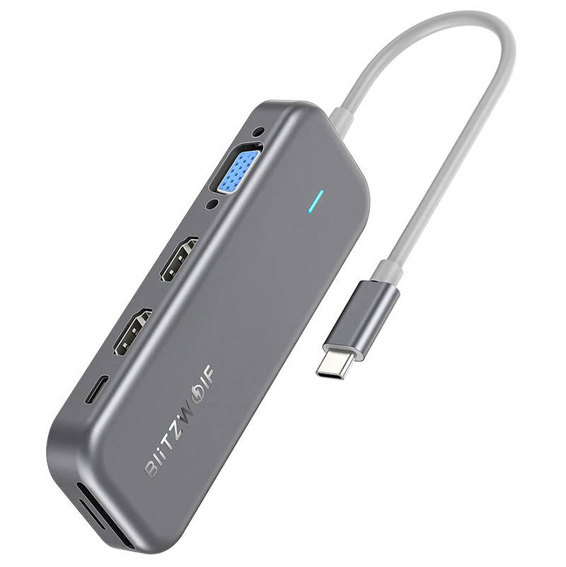 Adapter 11w1 HUB USB-C Blitzwolf BW-TH11 cena