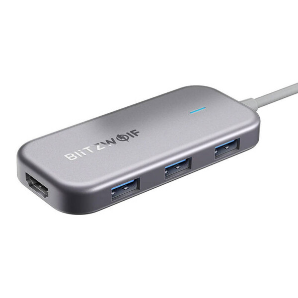 Adapter 7w1 HUB Blitzwolf BW-TH5 USB-C distributor
